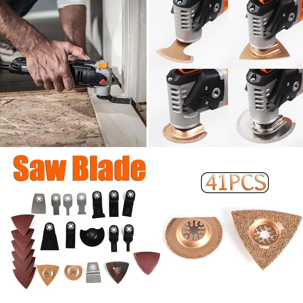 41 piece Set Of Universal Treasure Accessories Power Tool Accessory Set