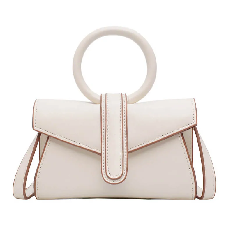 Женская поясная сумка конверт кольцо сумка кошелек роскошная дизайнерская сумка карамельного цвета