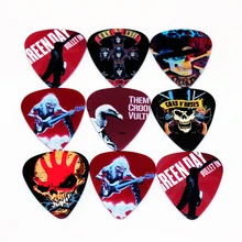 SOACH 50pcs медиаторы для бас-гитары pick Rock band шаблон выщипанные Инструменты Аксессуары для гитары/акустической гитары/Детали укулеле SOACH 50pcs медиаторы для бас-гитары pick Rock band шаблон выщипанные Инструменты Аксессуары для гитары/акустической гитары/Детали укулеле