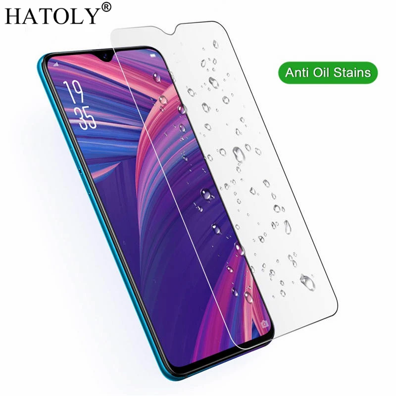 phone tempered glass 2PCS Screen Protector Glass For OPPO AX7 Tempered Glass OPPO A5 A7 A8 A15S A16 A32 A52 A53 A54 A55 A74 A94 Phone Film OPPO AX7 best screen guard for mobile