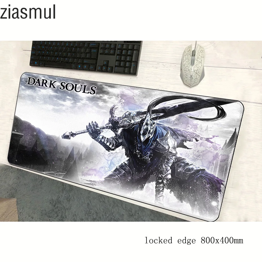 Коврик для мыши dark souls 800x400x2 мм очаровательный компьютерный коврик игровые