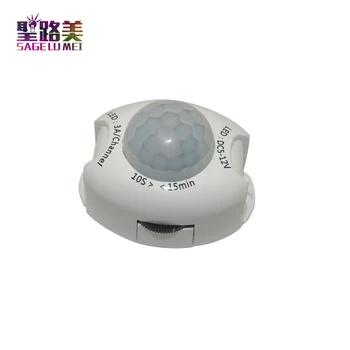 

PIR Motion Sensor Light Switch DC5V-DC12V Movement Detector Activated Timer Automatic Switch ON OFF LED Night Light Bedside lamp