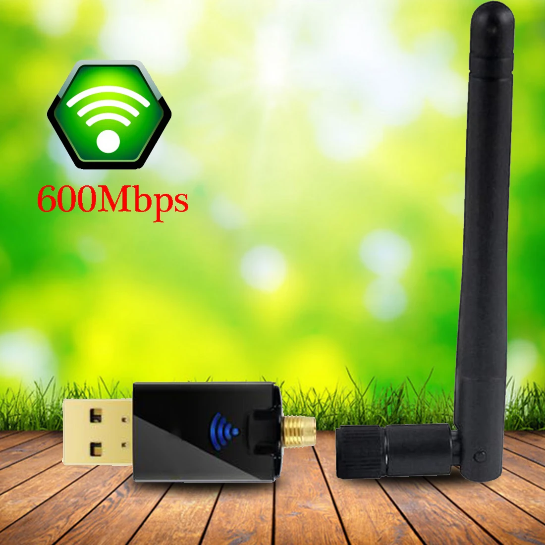 5 ГГц USB Беспроводной Wi-Fi адаптер 600 Мбит/с 802.11ac USB Ethernet адаптер Сетевая карта Wi-Fi приемник Windows Mac для ПК EP-DB1607