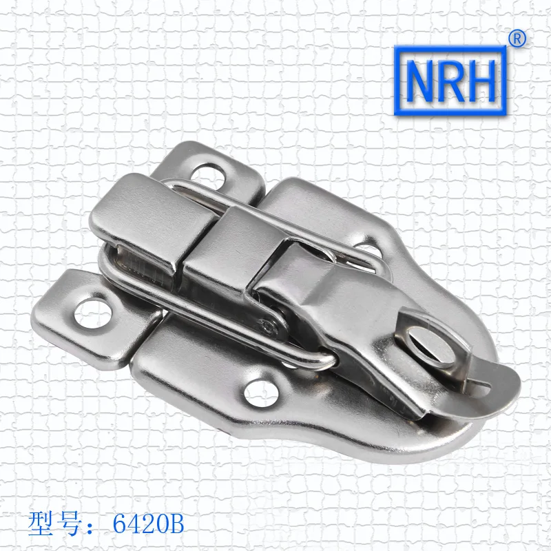 

NRH6420 toolbox lock Hasp toolbox Tool box fastener Nickel plated iron