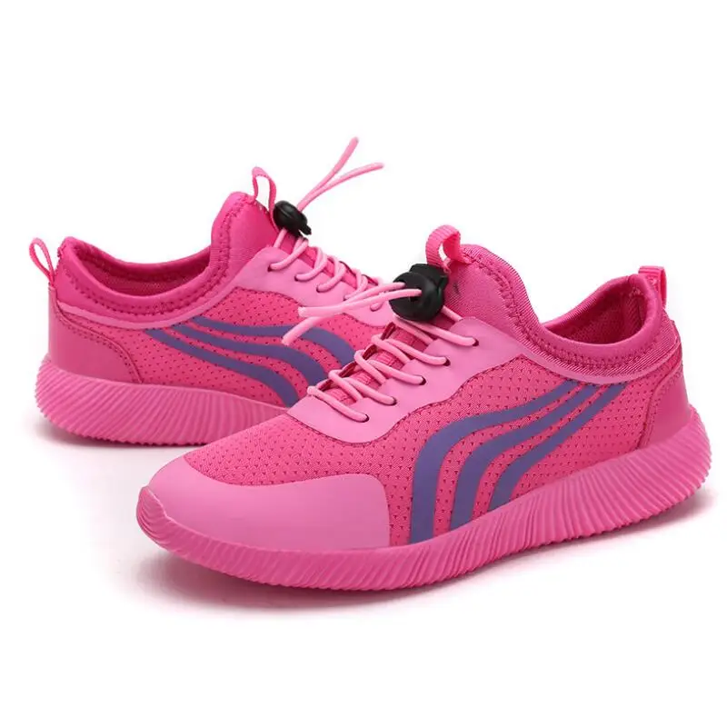 

HOBIBEAR 2018 Spring Summer Kids Sneakers Boys Fashion Sports Shoes Casual Children Shoes Lighted Breathable Running Girls Shoes