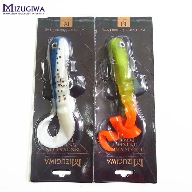 

1X Shallow Super Mag 12" 4 oz Fishing Dawg Musky Pike Wobbler Soft Lure Zalt Jerkbait Bulldawg Muskie Pike Fishing lure