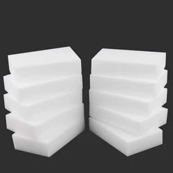 Éponge magique blanche en mélamine, 10 pièces, 100x60x20mm, gomme nettoyante, multifonction, écologique, pour la cuisine 