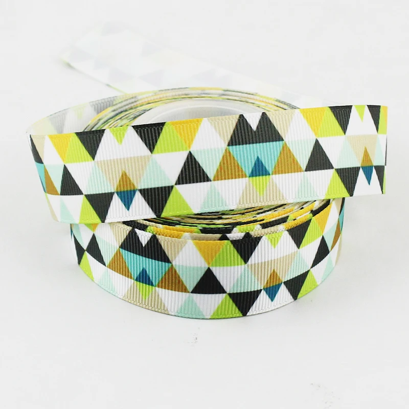 1/" wide 1m 2m 5m White Cream Flamingo Printed Grosgrain Ribbon 25mm