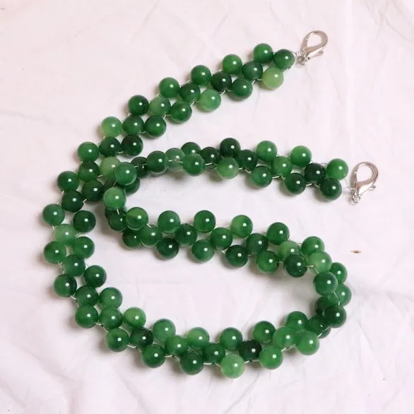 

80cm Handmade Beaded Wide Chain Designer Crossbody Strap Luxury Belts Handbags Shoulder Bag Long Chains Purse Bag Accessories