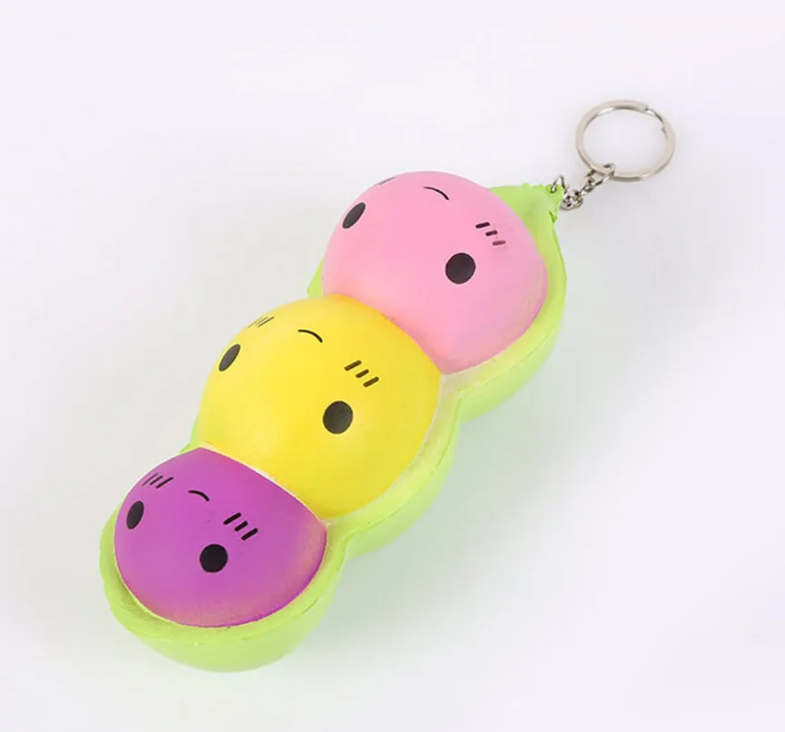 

2pc/Lot Squish Slow rebound peas Decoration kneading out toys