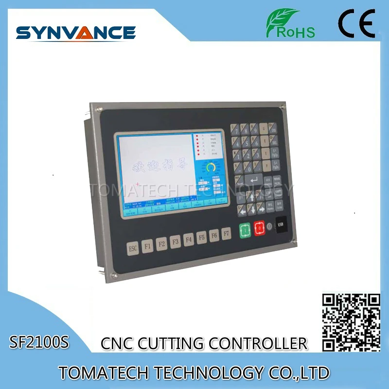 

2 Axis CNC Plasma flame Cutting Controller for portable desktop cutting machine