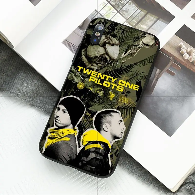 Ruicaica Twenty One Pilots 21 Pilots Coque чехол для телефона для Apple iPhone 8 7 6 6S Plus X XS MAX 5 5S SE XR чехол - Цвет: A13