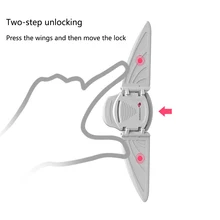 2 шт. Детские прочные бабочки детские раздвижные милые украшения двери ограничитель окна замок Безопасность Защита простой в использовании уход