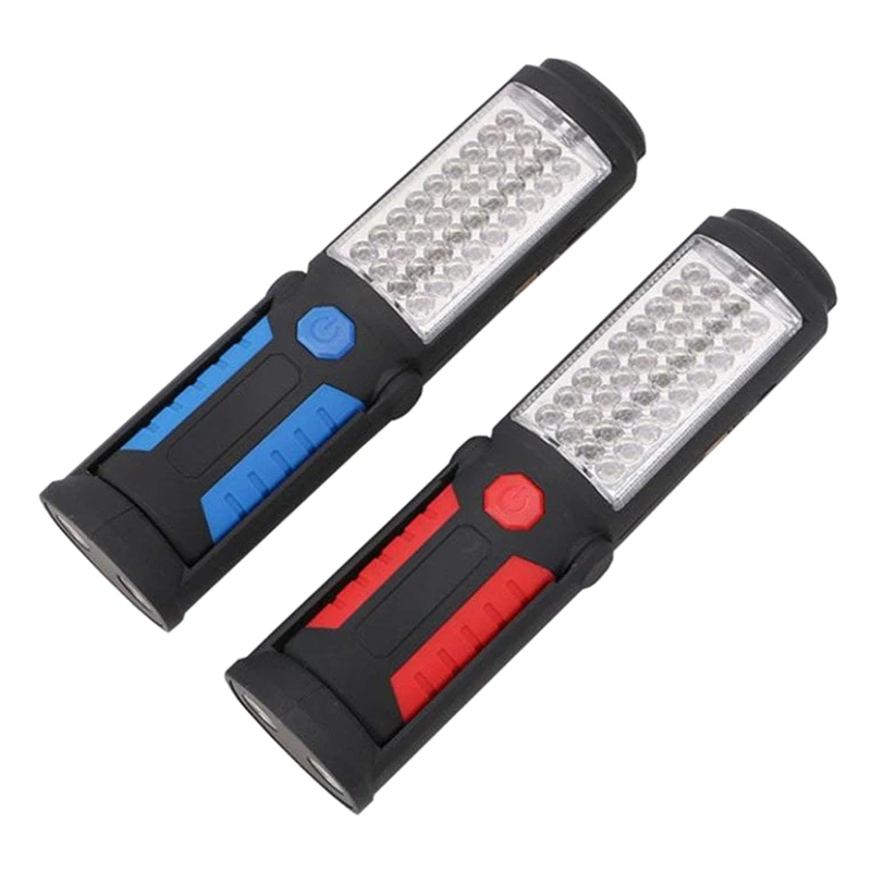 

Flexible Super Bright Cordless Work Light COB 36+5 LED Rechargeable Magnetic Emergency Inspection Lamp for Car and Truck Repai