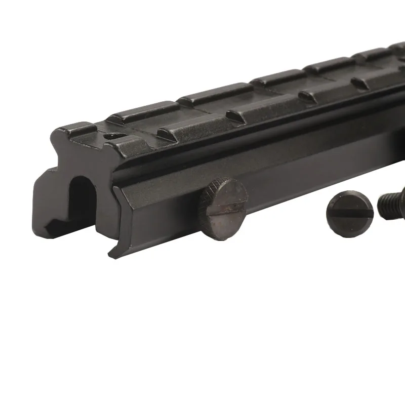 Hunting-Scope-Weaver-Mount-Base-Raiser-for-20mm-Rail-6-Slots-Length-128mm-Height-25mm-Black (5)