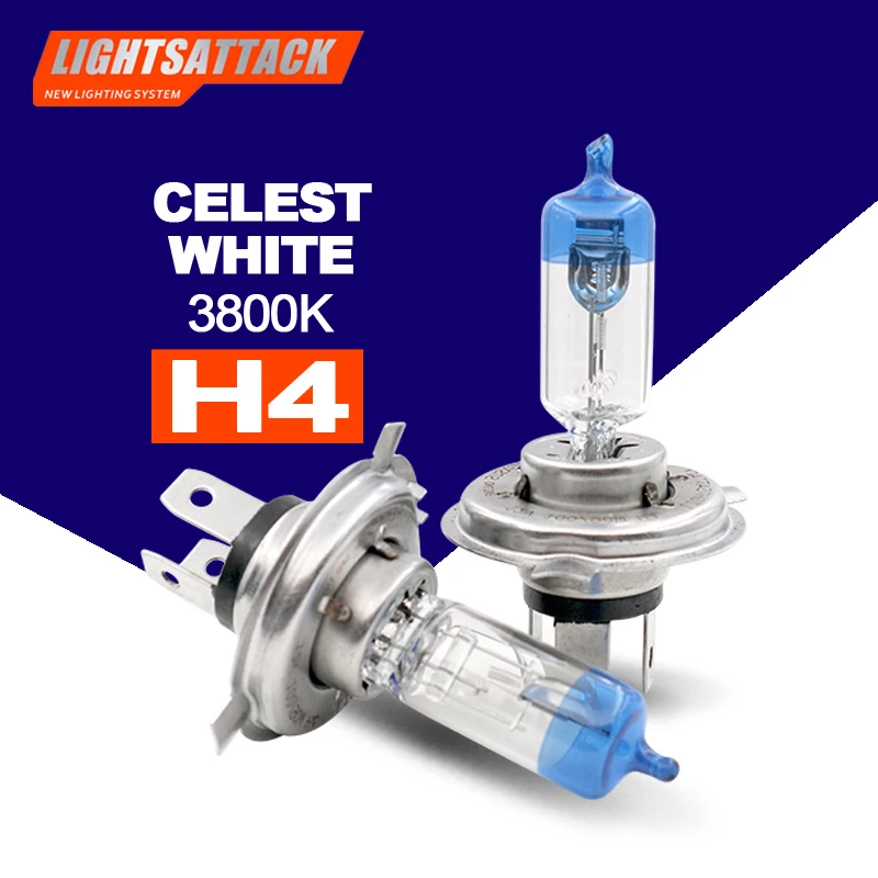 Автомобисветильник Галогенные Фары 3800K H1 H3 H4 H7 H11 HB3 9005 HB4 9006|Передние LED-фары для