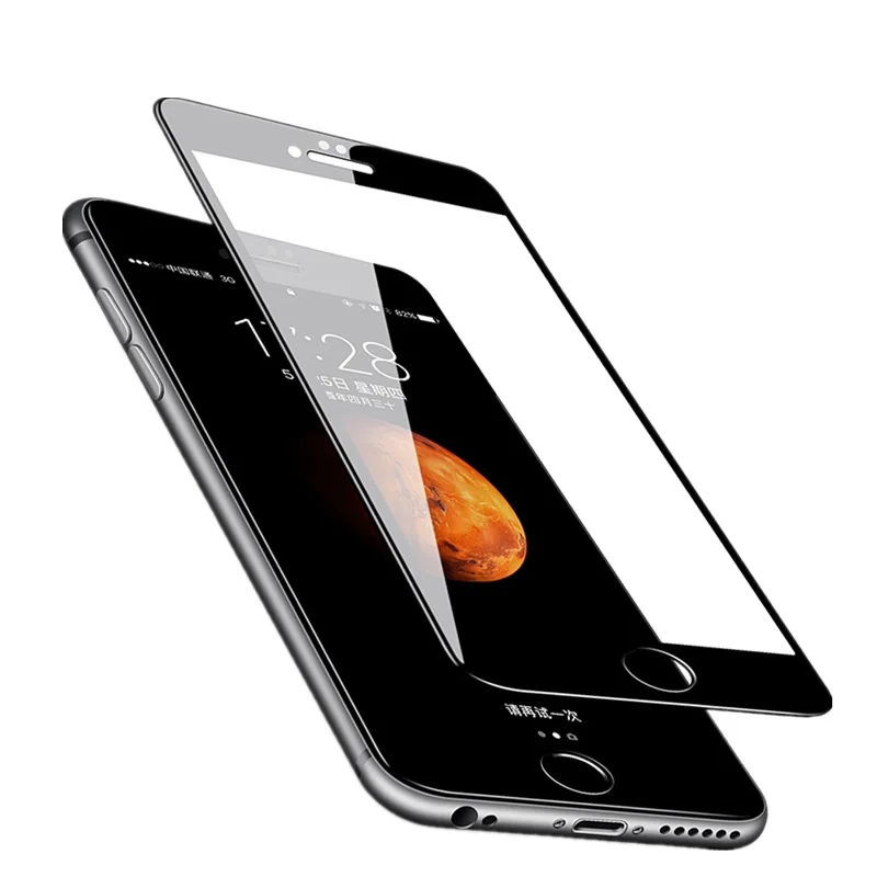 Защитная пленка для экрана на для Apple iPhone 7 Plus из закаленного стекла для iPhone 8 7 6 Plus