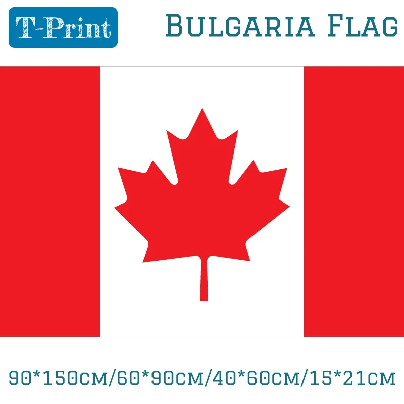

Free shipping 90*150cm/60*90cm Canada Flag Banner 40*60cm/15*21cm