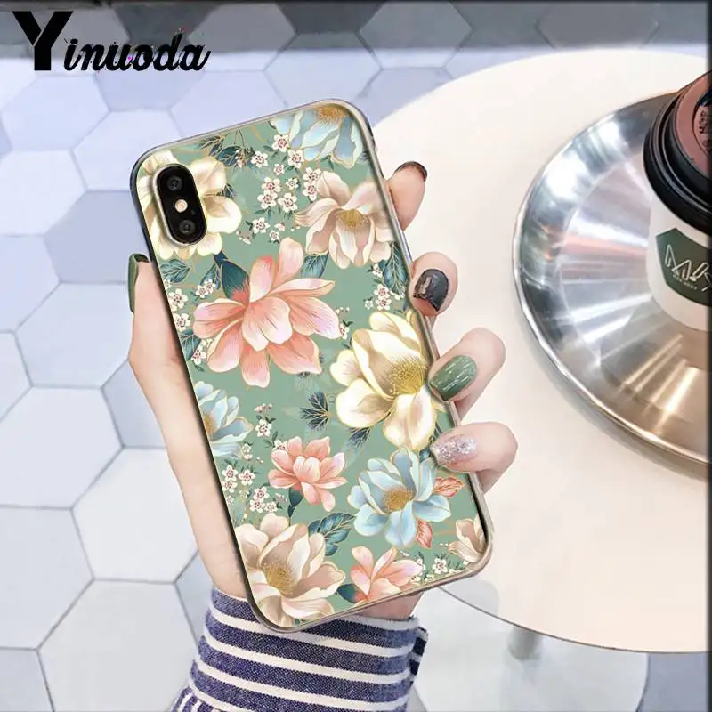 Flower Beautiful floral fashion aesthetic popular art pattern