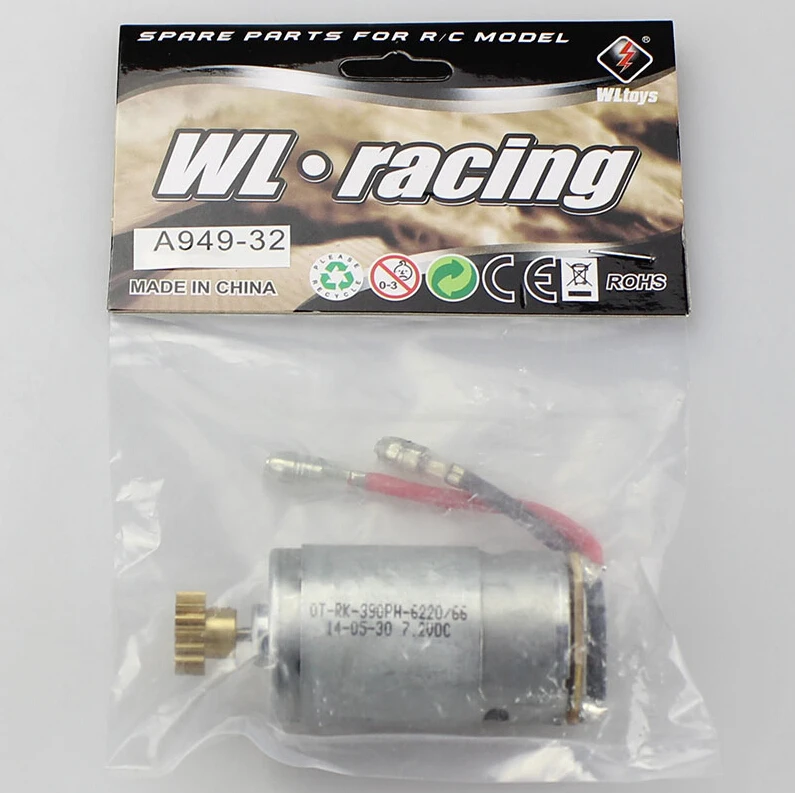 Free shipping Wltoys A959/A949/A979 1/18 Rc Car spare parts A949 32 Motorfree stepper motor