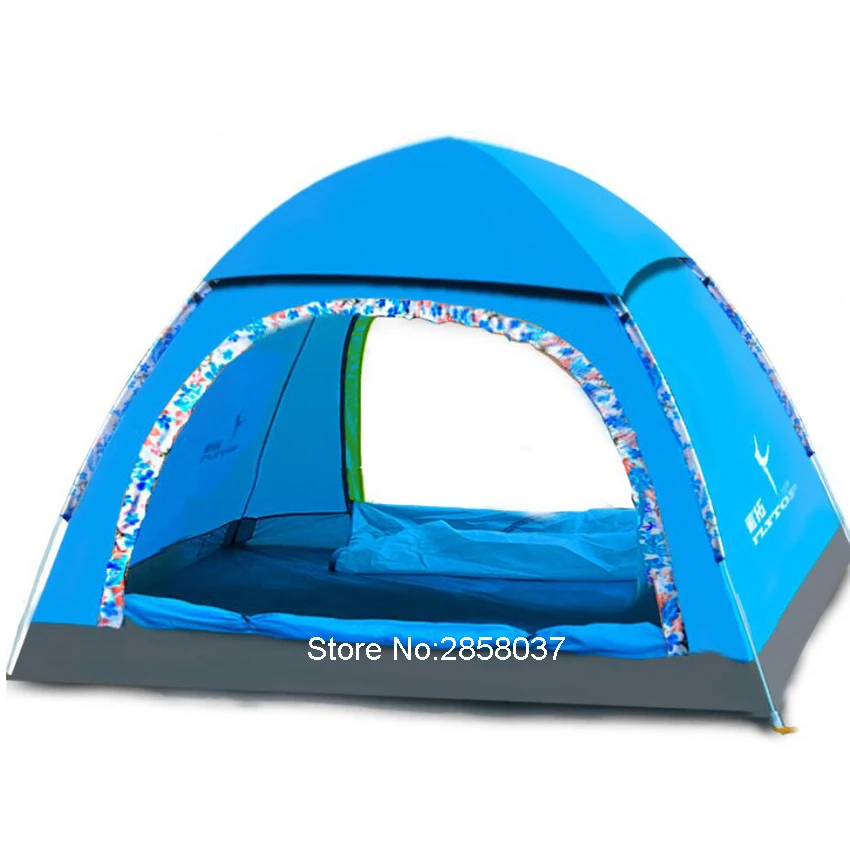 

Waterproof Anti-UV Beach Tent Pop Up Open 1-2 person Quick Automatic Openning Camping Garden Fishing Tent with 3-4 Person