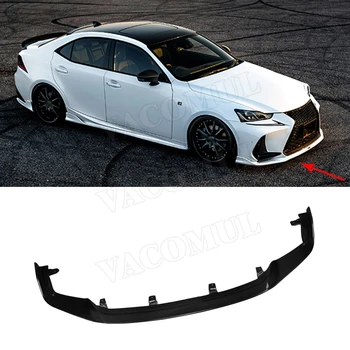 

Carbon Fiber FRP Primer Front Bumper Lip Spoiler Protector Body Kits for LEXUS IS300 IS350 IS F Sport Sedan 4 Door 2017 2018