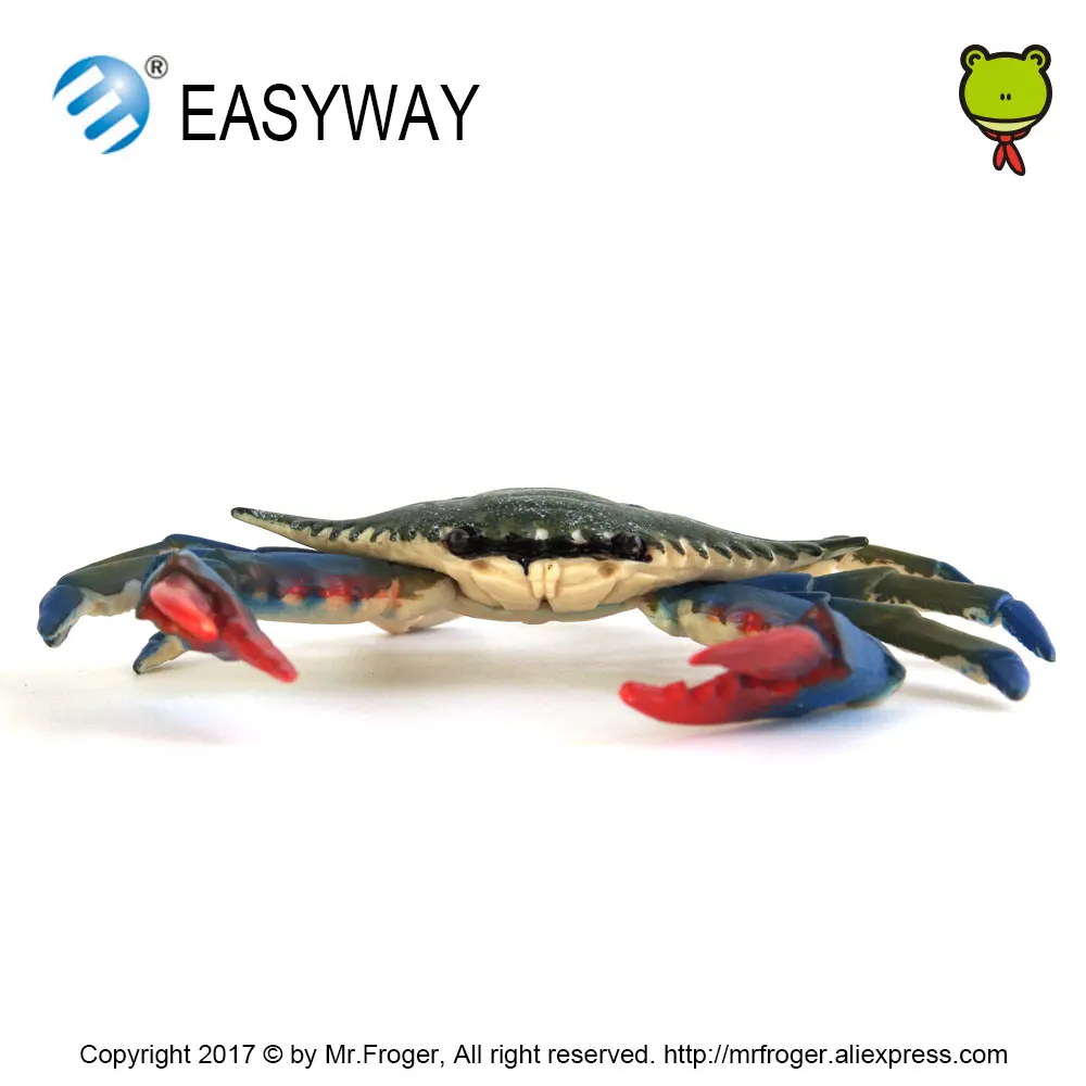 Модель морепродуктов EASYWAY Имитация животных пластиковая игрушка краб экшн
