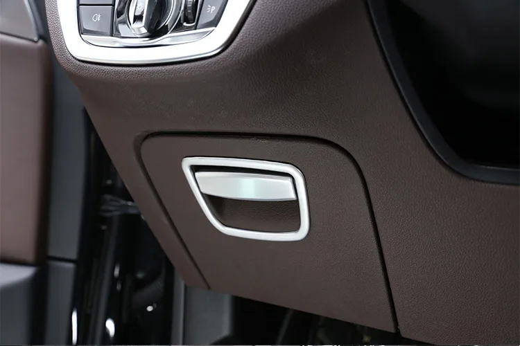 Stainless Driver’s Side Glove Box Button Cover For BMW 5 Series G30 2017-2019 Stainless Driver’s Side Glove Box Button Cover For BMW 5 Series G30 2017-2019