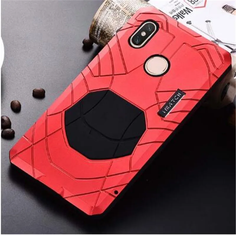 

IMATCH Daily Life Waterproof Case Luxury Shockproof Metal Silicone Cover 360 Full Protection Case For XiaoMi Mi Max 3 2 Max3
