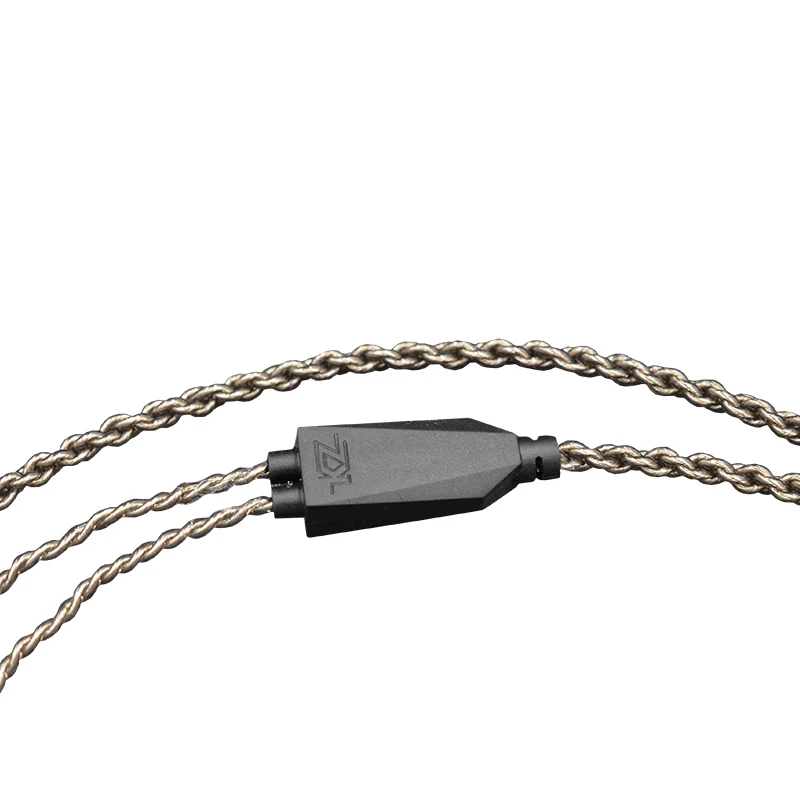 KZ 1.2M High Purity Oxygen Free Copper Headset Silver Plated Wire 0.75mm Pin Upgrade Cable For ZST/ED12/ES3/ZSR Earphone|cable upgrade|kz