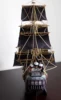 Paper Model DIY ship Pirates of the Caribbean Black Pearl ancient Sailing sailboat warship Pepercraft Ship Funs Gifts ► Photo 3/4