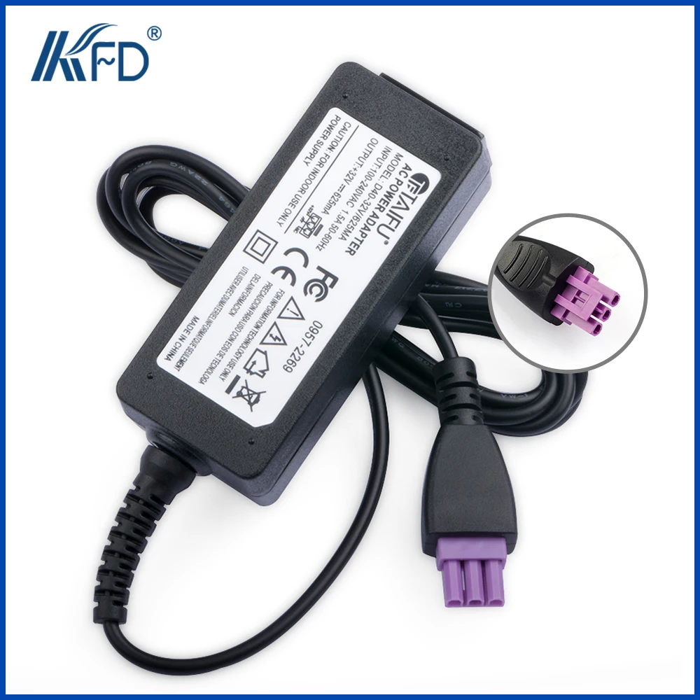 2017 KFD 32V 625mA Printer AC Adapter 0957 2242 0957 2269 for HP