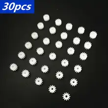 30 шт. 12-2A 0,5 Modulus 9 зубьев пластиковое зубчатое колесо для 2 мм Двигатель игрушечной машинки вал мини пластиковый моторное вал Высококачественная игрушечная шестерня