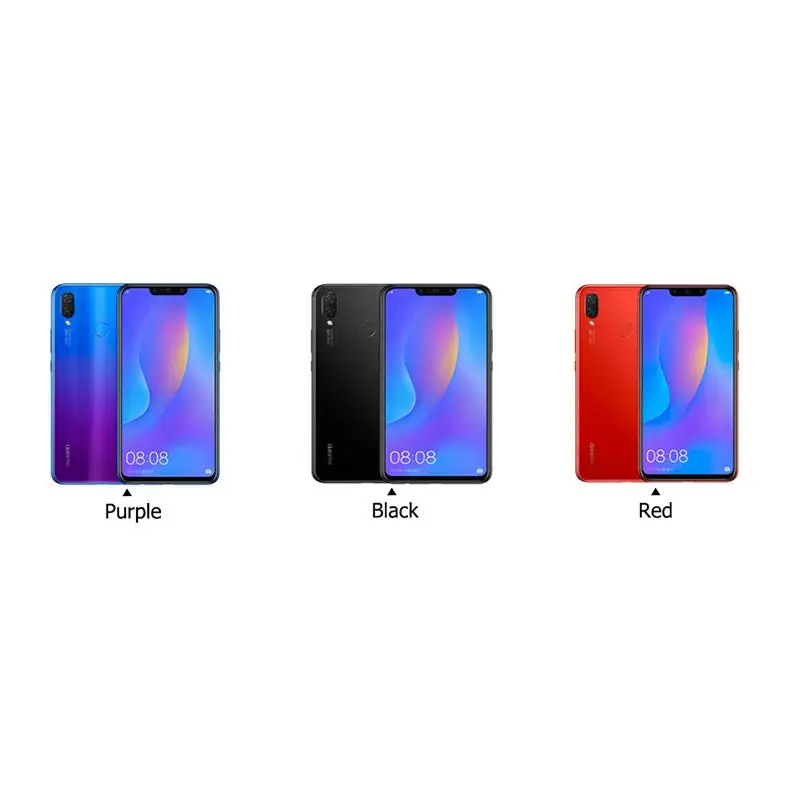 Huawe nova 3i 6G 64G nova3i 6 3 дюйма 4 камеры мобильный телефон Kirin710 Восьмиядерный Android 8 1