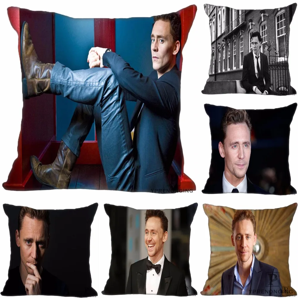 

Custom Pillowcase Tom Hiddleston Square Zippered Pillow Cover35X35,40x40,45x45cm(One Side)180522-17-44