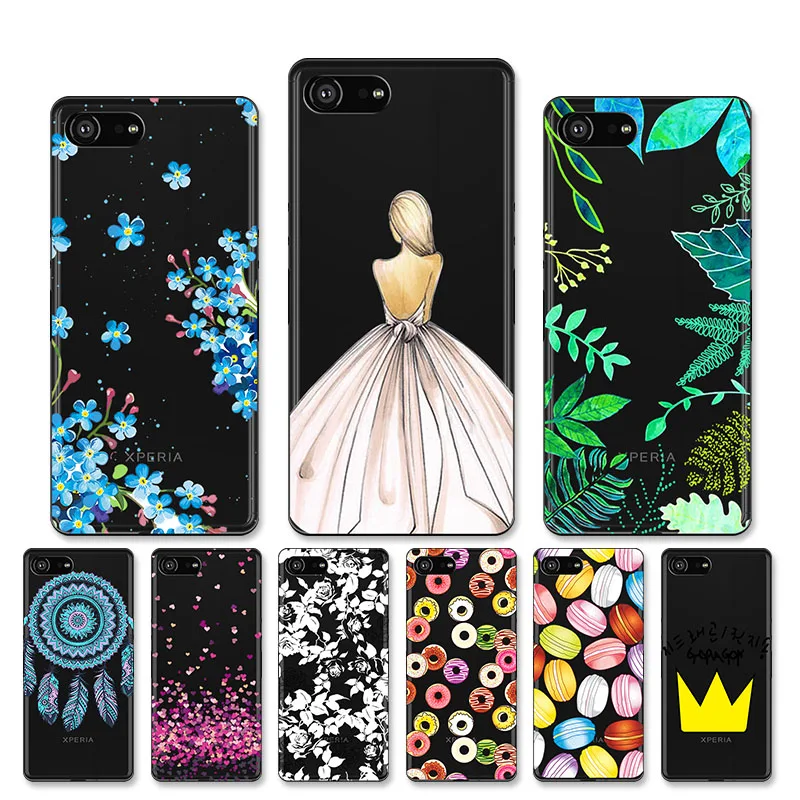 

AKABEILA Soft Case For Sony Xperia XZ4 Case Silicone Phone Shell Anti knock Cover For Sony Xperia XZ4 Compact Z4Mini Bags