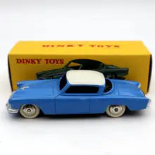 DeAgostini 1:43 Dinky jouets 540 24Y Studebaker Commander Projet Catalogue modèles moulés sous pression édition limitée Collection Auto jouets voiture