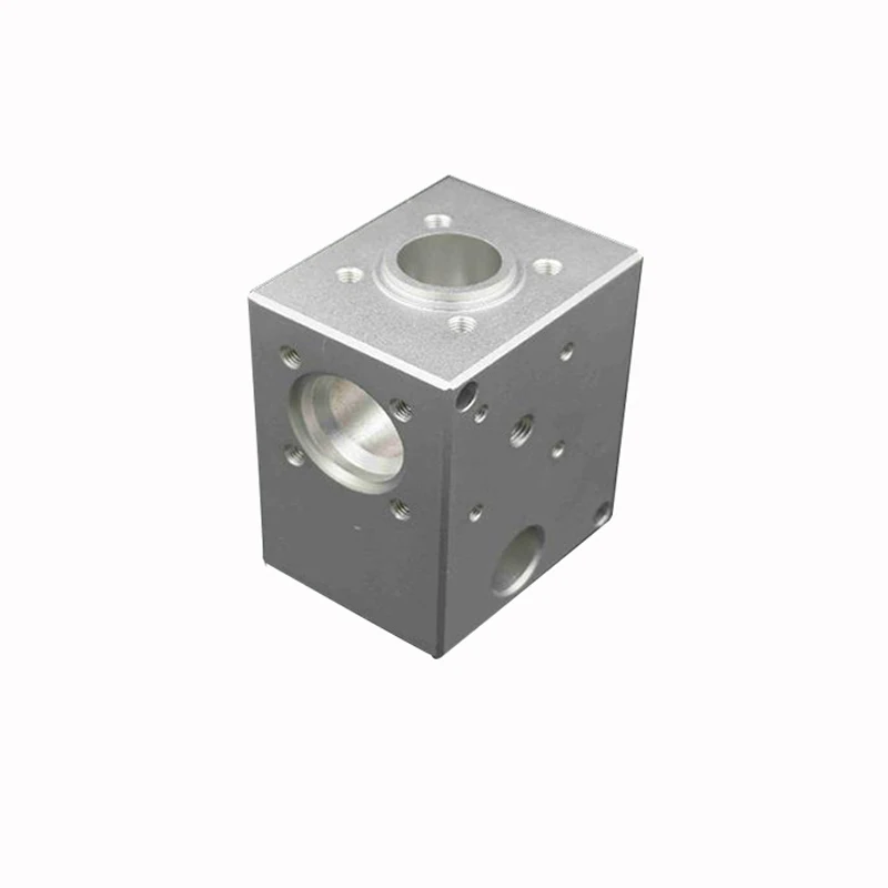 6061 Aluminum alloy parts made by CNC with natural color Conductive and non-conductive anodization