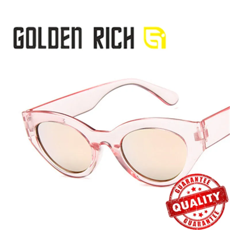 Золотое богато оформленное винтажное Sonnenbrille Frauen кошачий глаз Dame Luxus Marke