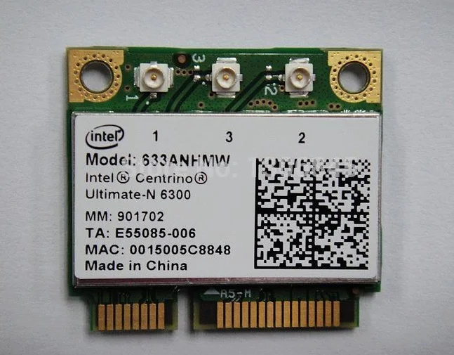SSEA Новая беспроводная карта для Intel centino Ultimate N 6300 633AN HMW 6300AGN half Mini PCI E 450 Мбит/с
