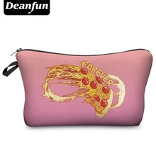 Deanfun 3D печатная косметичка с рисунком пиццы Мода для женщин хранения косметики H71