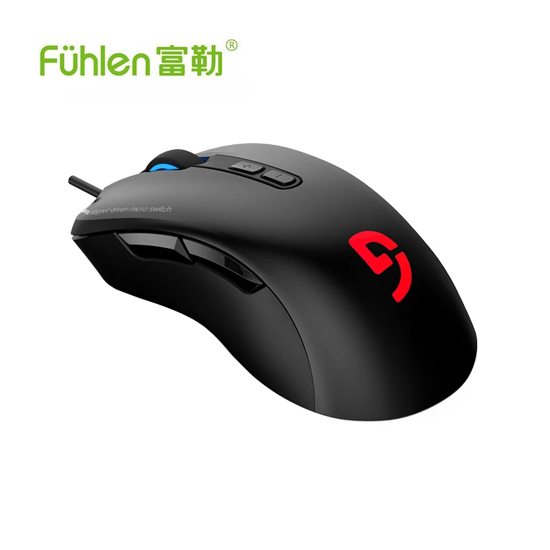 Оптимагнитная микромагнитная игровая мышь fuнами G90 PRO оригинальная Проводная