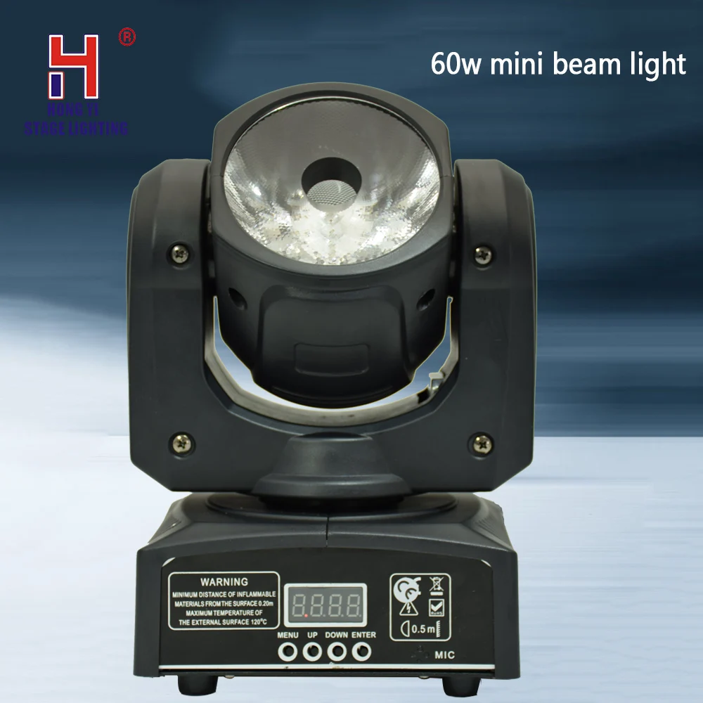 

Led moving head lighting mini 60w beam dmx control for stage lights