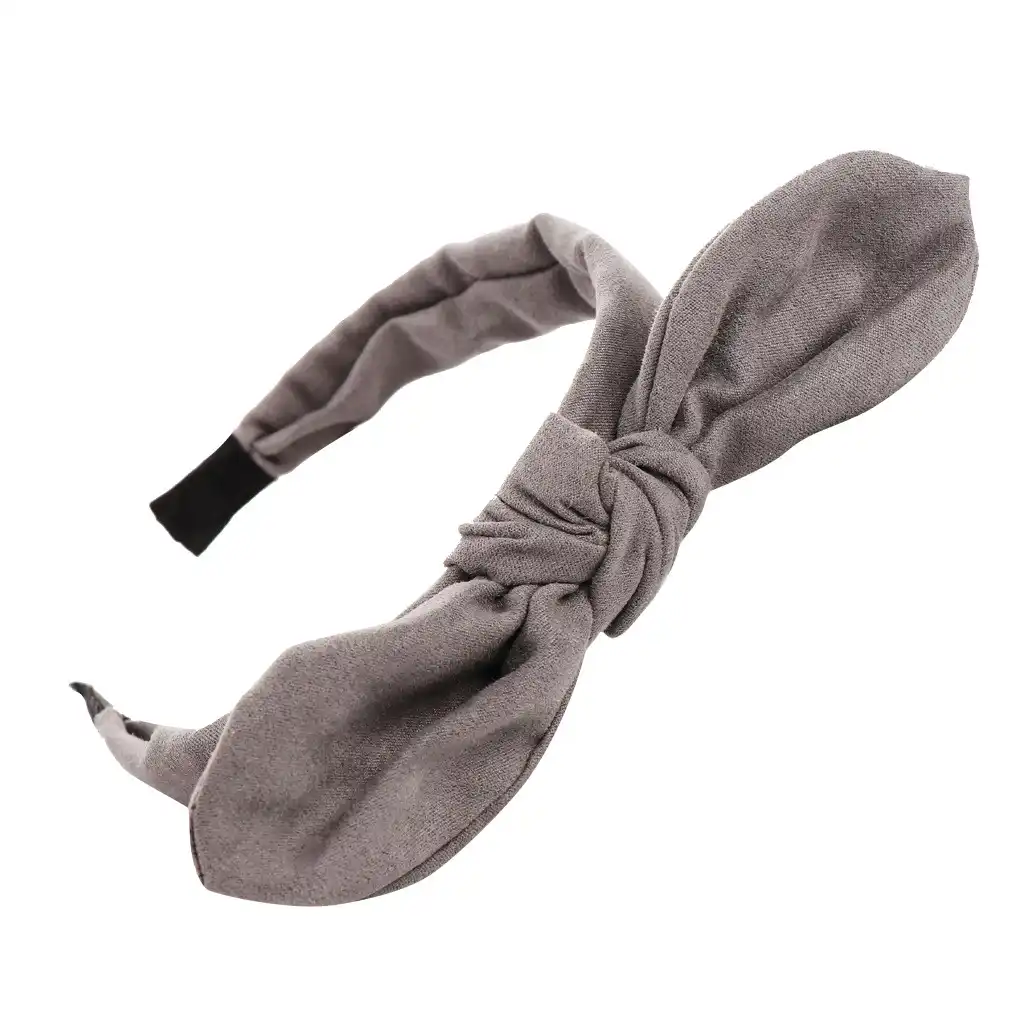 Woman Cute Bow Knot Hairband Hoop Simple Sweet Girl Headband Hair Accessories