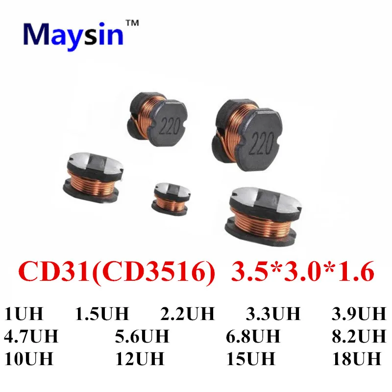 CD3516 CD31 3 5*3 0*1 6 1UH 1.5UH 2.2UH 3.3UH 3.9UH 4.7UH 5.6UH 6.8UH 8.2UH 10UH 15UH 18UH 20%|Запасные части| |