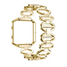 CARPRIE Подлинная Замена нержавеющей стали с металлической рамкой комплект браслет на запястье для Fitbit Blaze Смарт часы SE12a