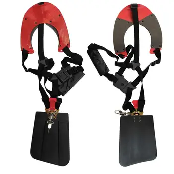 

2019 Nylon Double Shoulder Harness Strap Harness Belt For Padded Strimmer Brushcutter Harness Garden Power Pruner Tools Safety