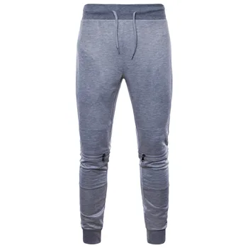

Summer Brand Male New Fashion Summer 2018 Slim Cotton Solid Color Men Casual Pants Man Trousers Designer Mens Joggers S-XXL