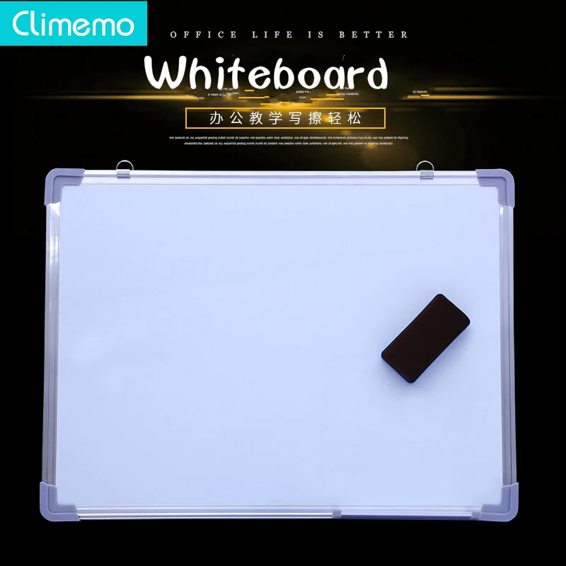 Climemo whiteboard Whiteboard Office Teaching Blackboard Conference Notice Board dry erase board wall | Канцтовары для офиса и
