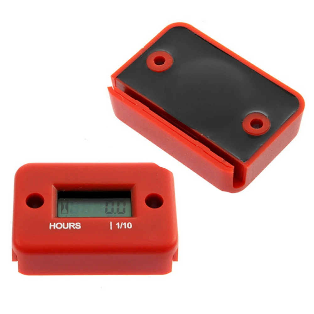 Digital Engine Hour Meter Inductive Waterproof LCD Hourmeter for